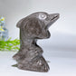 3.0" Crystal Dolphin Carving Crystal Healing Bulk Wholesale
