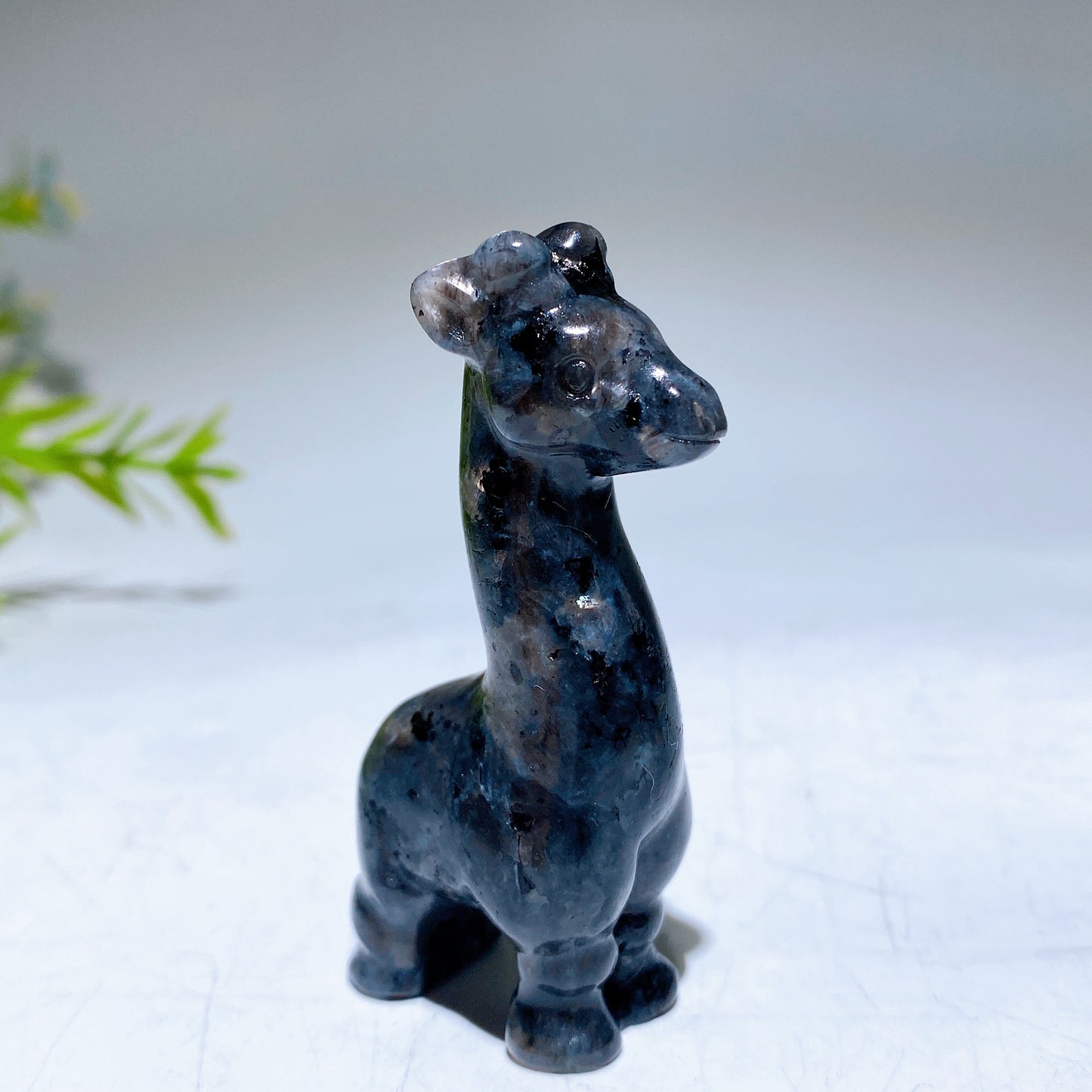 2.4" Natural Crystal Giraffe Carving Crystal Healing Bulk Wholesale