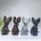 3.9" Crystal Cat Carving Crystal Healing Bulk Wholesale