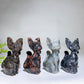 3.9" Crystal Cat Carving Crystal Healing Bulk Wholesale