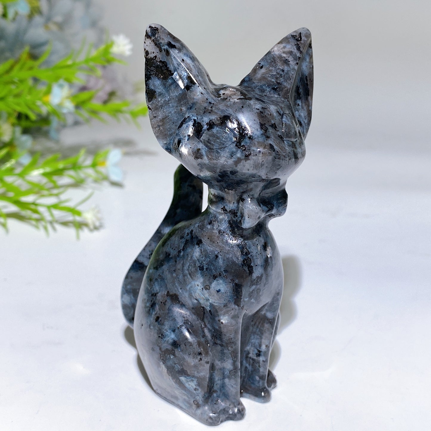 3.9" Crystal Cat Carving Crystal Healing Bulk Wholesale
