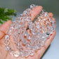 8mm 9.5mm Clear Azetulite Bracelet Crystal Healing Bulk Wholesale