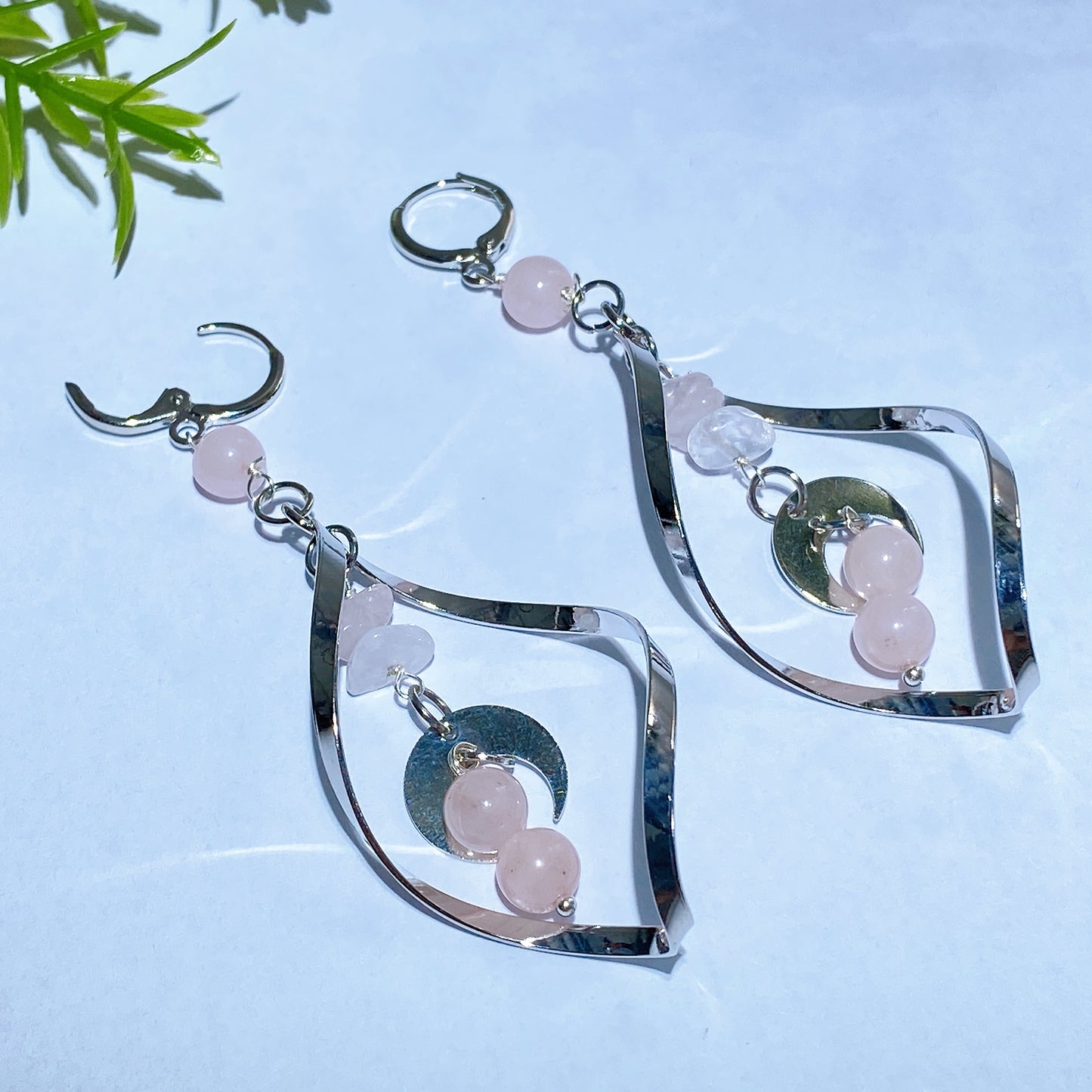 Natural Crystal Earrings Crystal Healing Bulk Wholesale