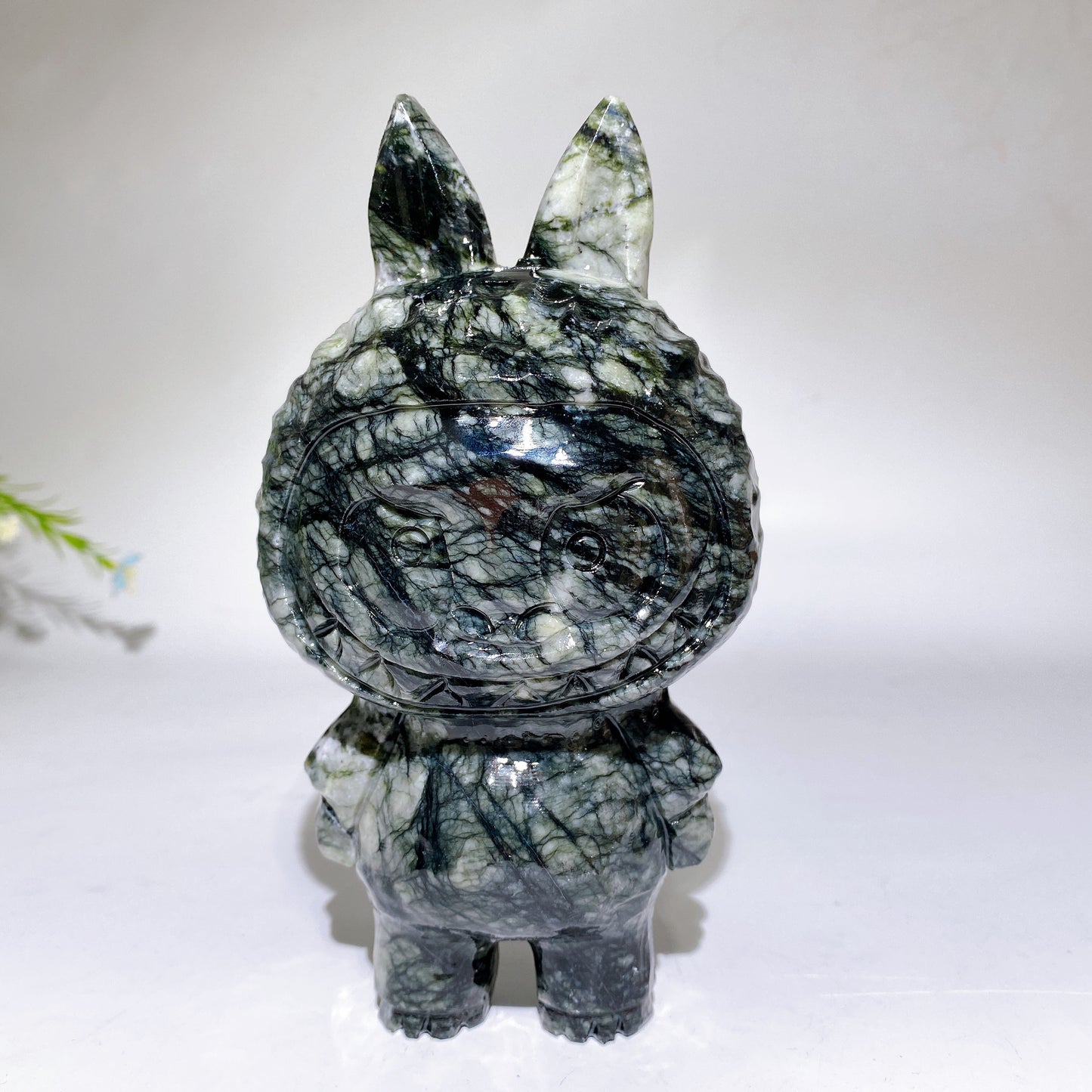 18cm Crystal Labubu Carving Crystal Healing Bulk Wholesale