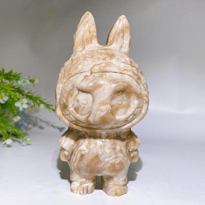 18cm Crystal Labubu Carving Crystal Healing Bulk Wholesale