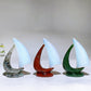 3.0" Crystal Sailboat Carving Crystal Healing Bulk Wholesale