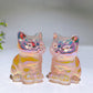 1.9" Aura Crystal Cat Carving Crystal Healing Bulk Wholesale