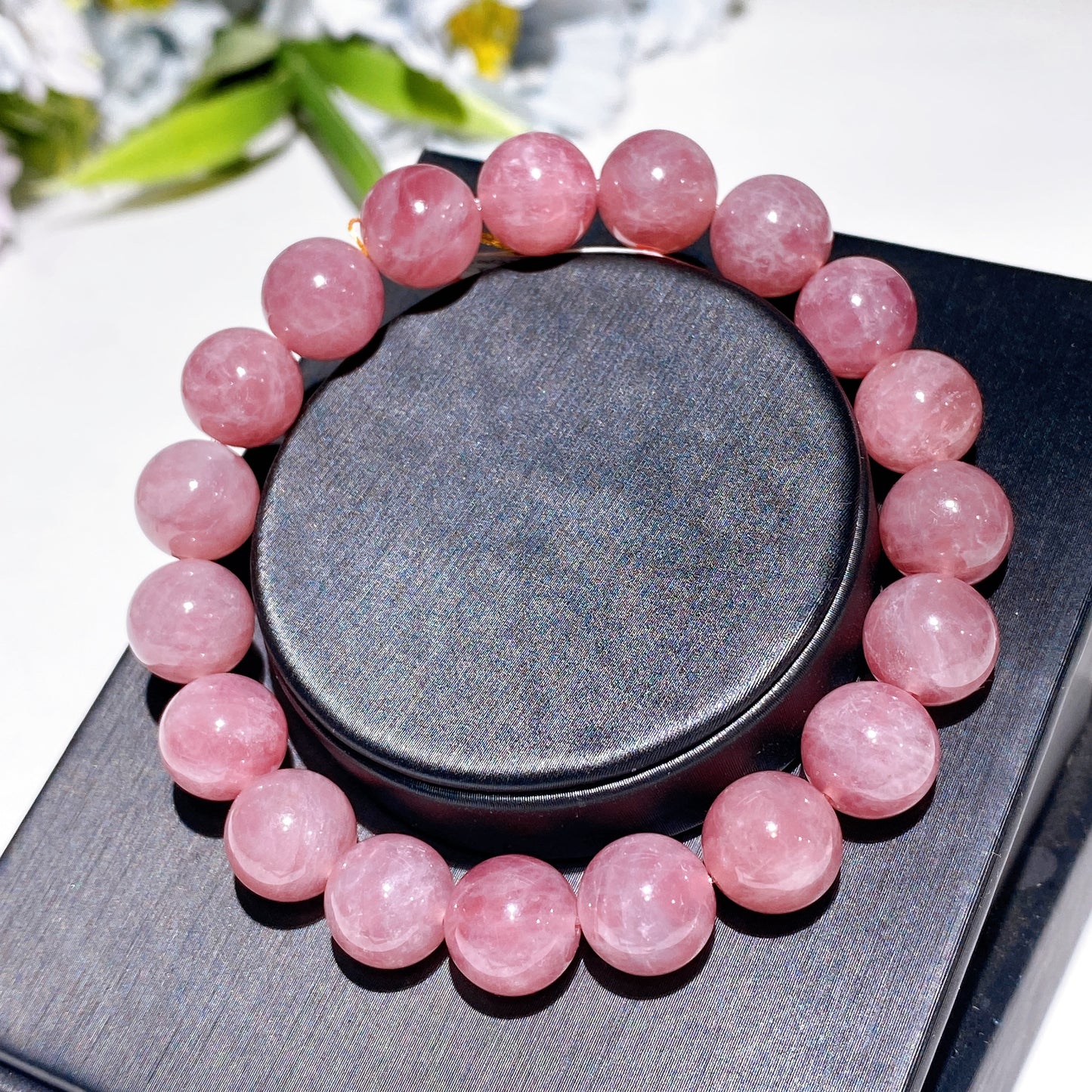 10mm Madagascar Rose Quartz Bracelet Crystal Healing Bulk Wholesale