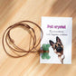 Pet Natural Crystal Bone Necklace Gift Box – Wear the Bond with Your Furry Friend