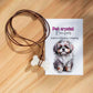 Pet Natural Crystal Bone Necklace Gift Box – Wear the Bond with Your Furry Friend