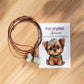 Pet Natural Crystal Bone Necklace Gift Box – Wear the Bond with Your Furry Friend