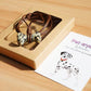 Pet Natural Crystal Bone Necklace Gift Box – Wear the Bond with Your Furry Friend