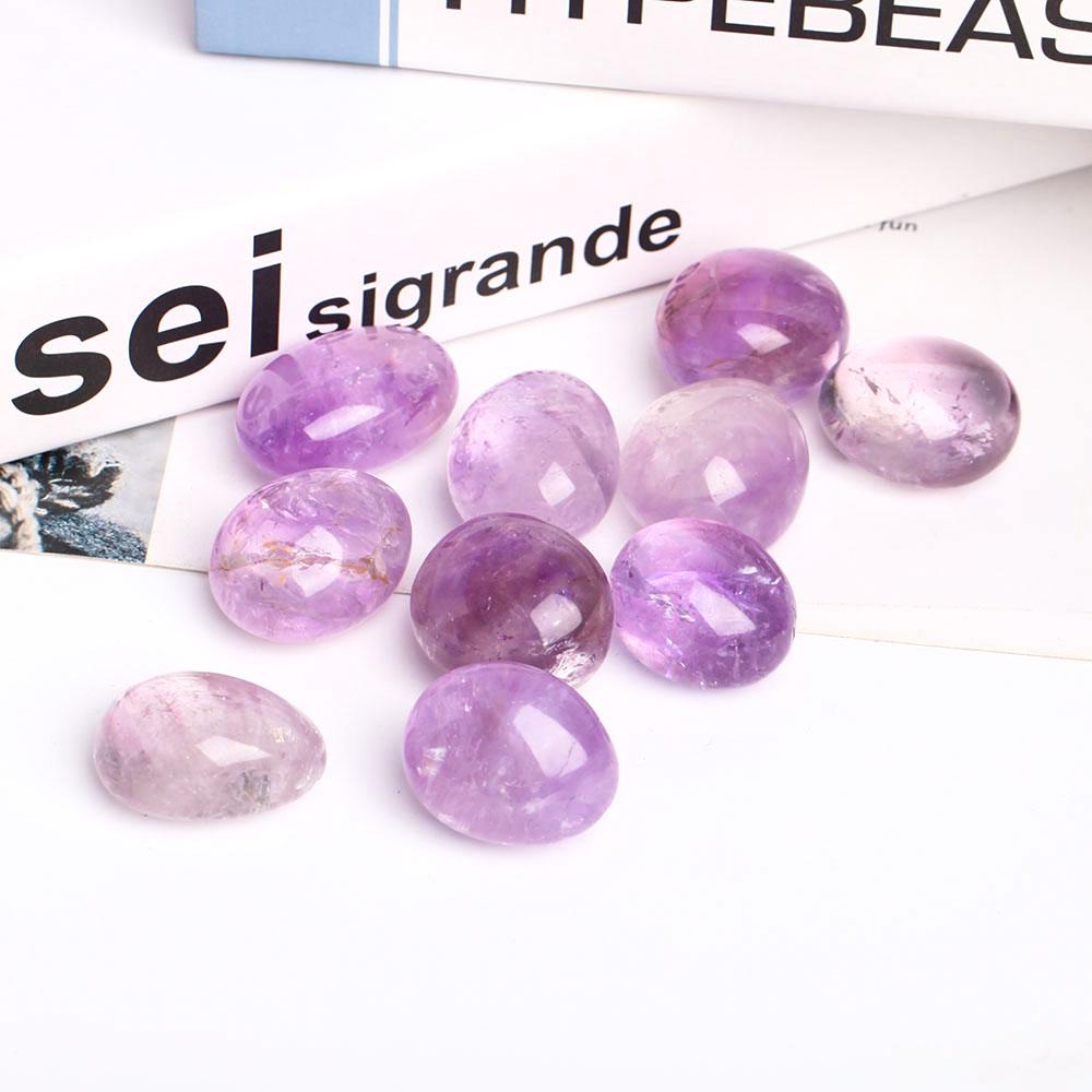 Amethyst Tumbled Stones in Bulk- Free shipping