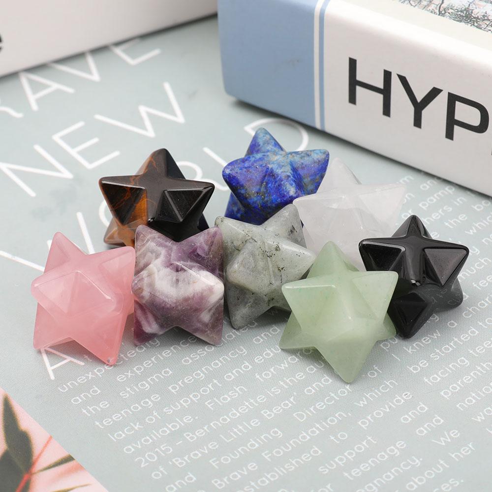 2cm Merkaba Carvings