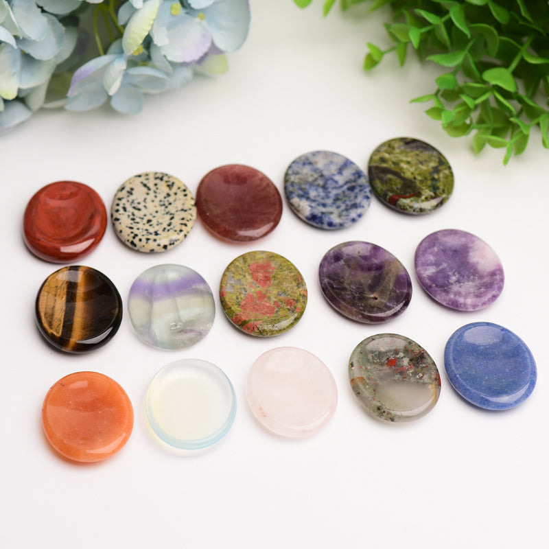 1.8" Mixed Crystal Worry Stone Bulk Crystal wholesale suppliers