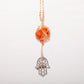 Straw Rope Wrapped Carnelian Stone Adjustable Necklace Best Crystal Wholesalers