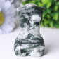 3“ Moss Agate Crystal Model Carvings Best Crystal Wholesalers