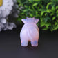 3" Pink Opalite Cow Hand Carving Healing Crystal Carving Animal Bulk Best Crystal Wholesalers