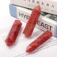 Set of 3 Strawberry Quartz Towers Points Bulk Best Crystal Wholesalers