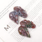 2" Ocean Jasper Elephant Carvings Animal Bulk Best Crystal Wholesalers