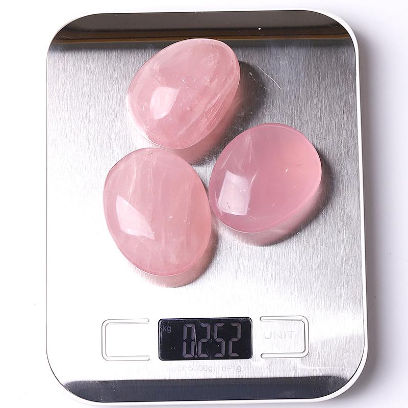 Rose Quartz Tumble- Crystal for bedroom & Love attraction
