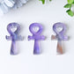 2" Fluorite Egypt Cross Crystal Carvings Best Crystal Wholesalers