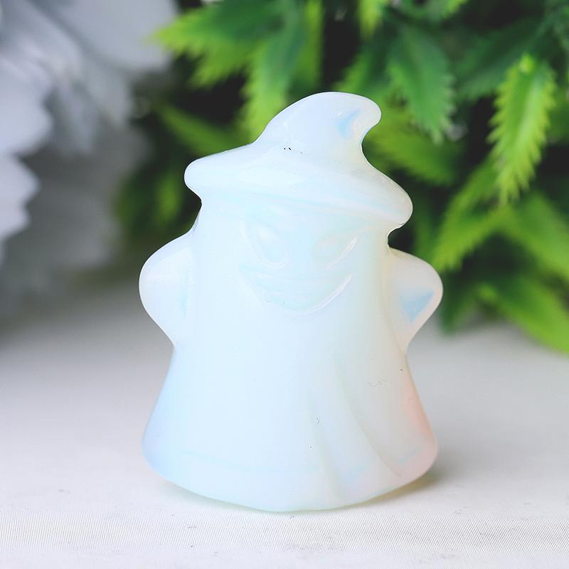 1.5" The Ghost Crystal Carvings for Halloween Best Crystal Wholesalers