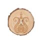 Wooden Coaster 10cm