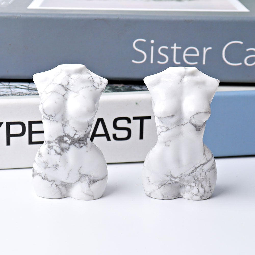 2.64" Howlite Crystal Model Carving Best Crystal Wholesalers