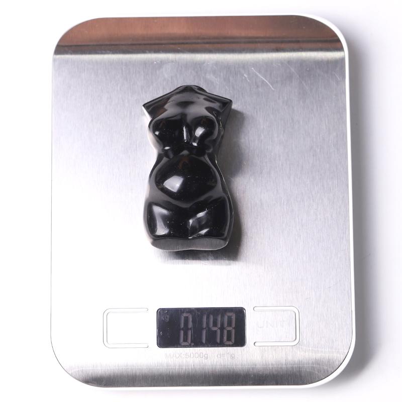 3" Black Obsidian Crystal Model Carvings Best Crystal Wholesalers
