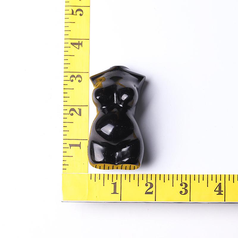 3" Black Obsidian Crystal Model Carvings Best Crystal Wholesalers