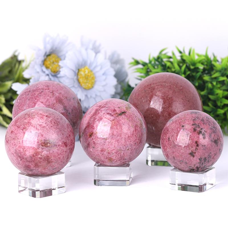 Rhodonite Sphere Best Crystal Wholesalers