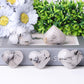 2.0" Black Tourmaline Heart Shape Crystal Carvings Best Crystal Wholesalers