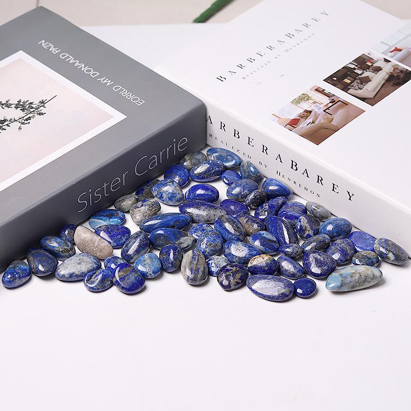 0.1kg 20mm-35mm lapis lazuli bulk tumbled stone Best Crystal Wholesalers