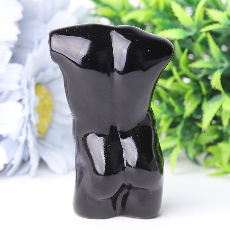 2.0-3.0" Black Obsidian Crystal Model Carvings Best Crystal Wholesalers
