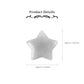 1" Ocean Jasper Crystal Carving Stars