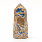 Set of 2 Azurite Towers Points Bulk Best Crystal Wholesalers