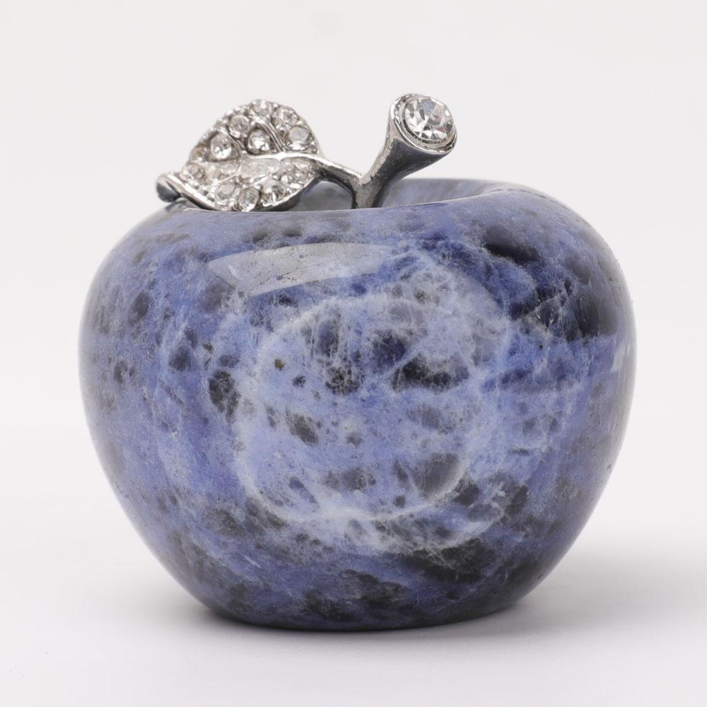 2" Crystal Apple Carvings Best Crystal Wholesalers