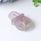 2.4" Fluorite Lock  Crystal Carvings Best Crystal Wholesalers