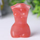 2“ Wholesale Crystal Tiny Crystal Torso Statue Carved Goddess Model