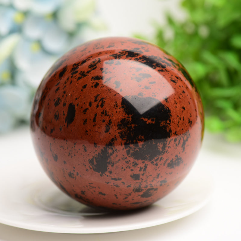 2.5”-4.0“ Mahogany Crystal Sphere Bulk Crystal wholesale suppliers