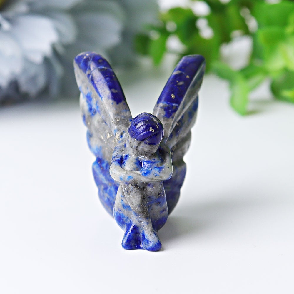 1.5" Lapis Fairy Crystal Carvings Best Crystal Wholesalers