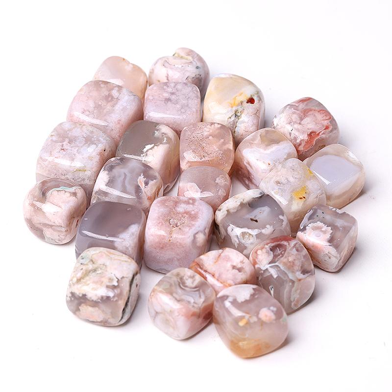 20mm-25mm Flower Agate Cubes