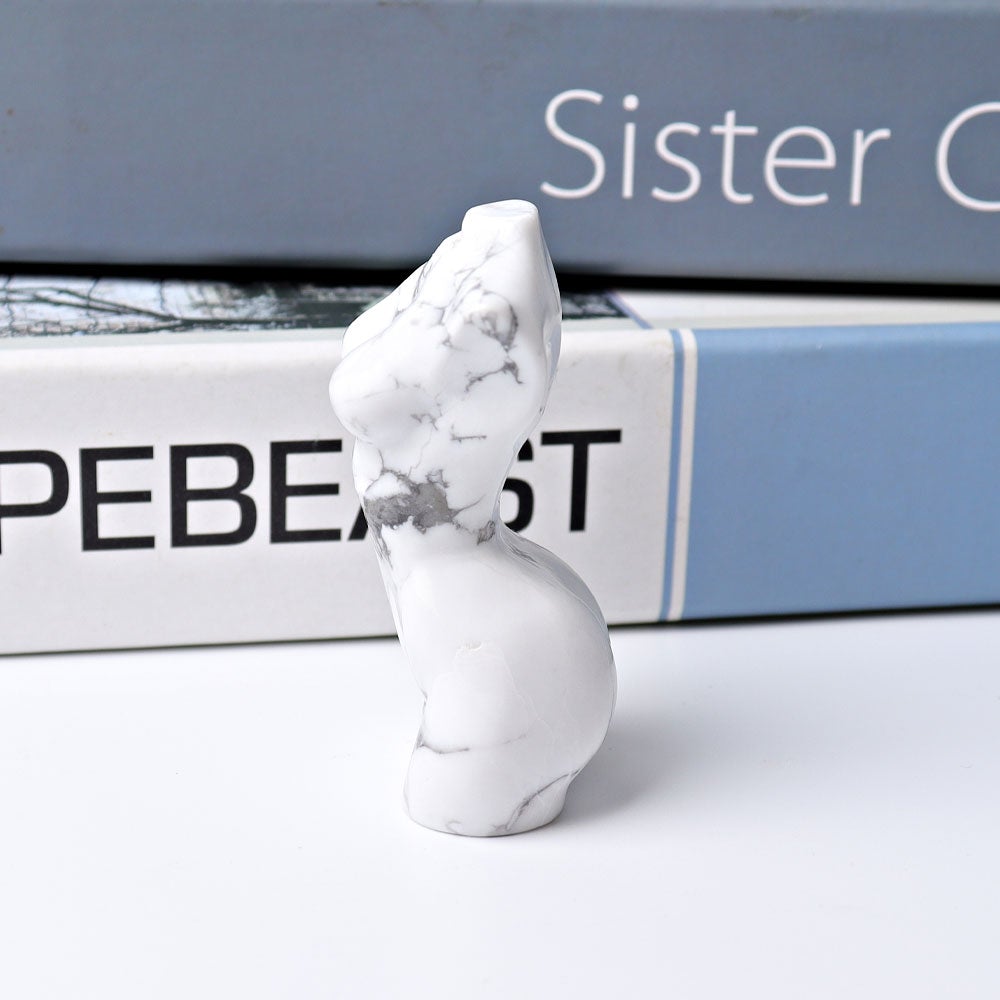 2.64" Howlite Crystal Model Carving Best Crystal Wholesalers