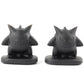 2" Black Obsidian Gengar Carving