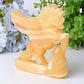 4.8" Yellow Calcite Pegasus Crystal Carvings Free Form Animal Bulk Best Crystal Wholesalers