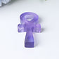 2" Fluorite Egypt Cross Crystal Carvings Best Crystal Wholesalers