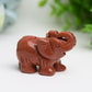 2.0" Mixed Crystal Elephant Animal Crystal Carving Bulk Best Crystal Wholesalers