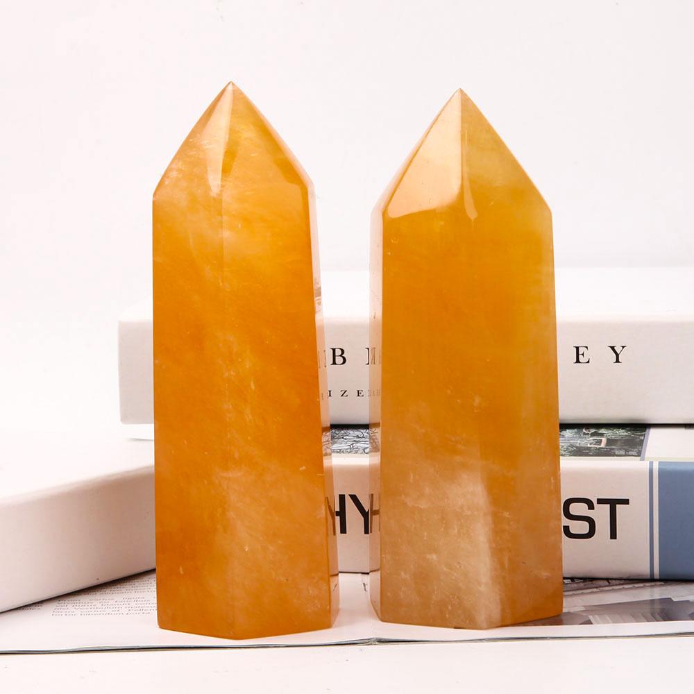 Honey Calcite Towers Points Bulk Best Crystal Wholesalers