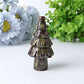 3" Fir Tree Crystal Carvings for Christmas Plants Bulk Best Crystal Wholesalers